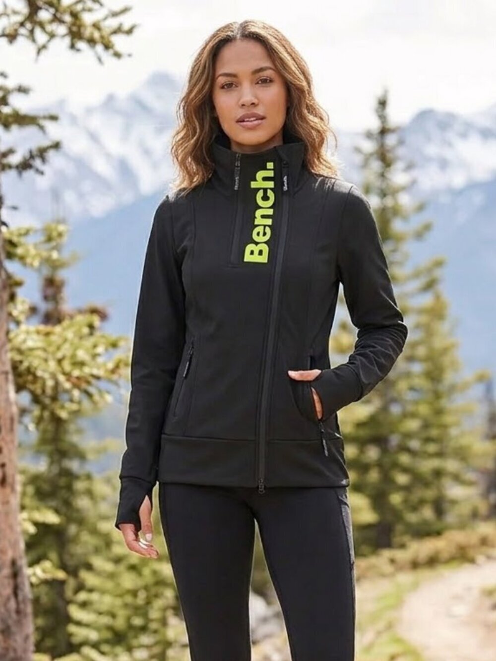 Bench Sporty Sandstone Tricot Jacket